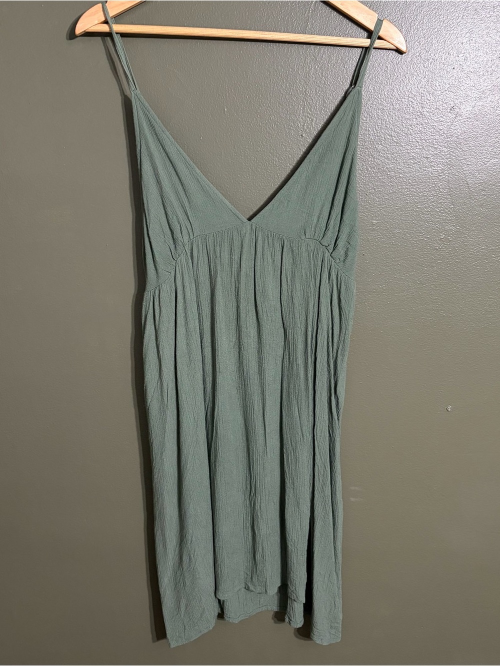 Lagaci Olive Green Dress